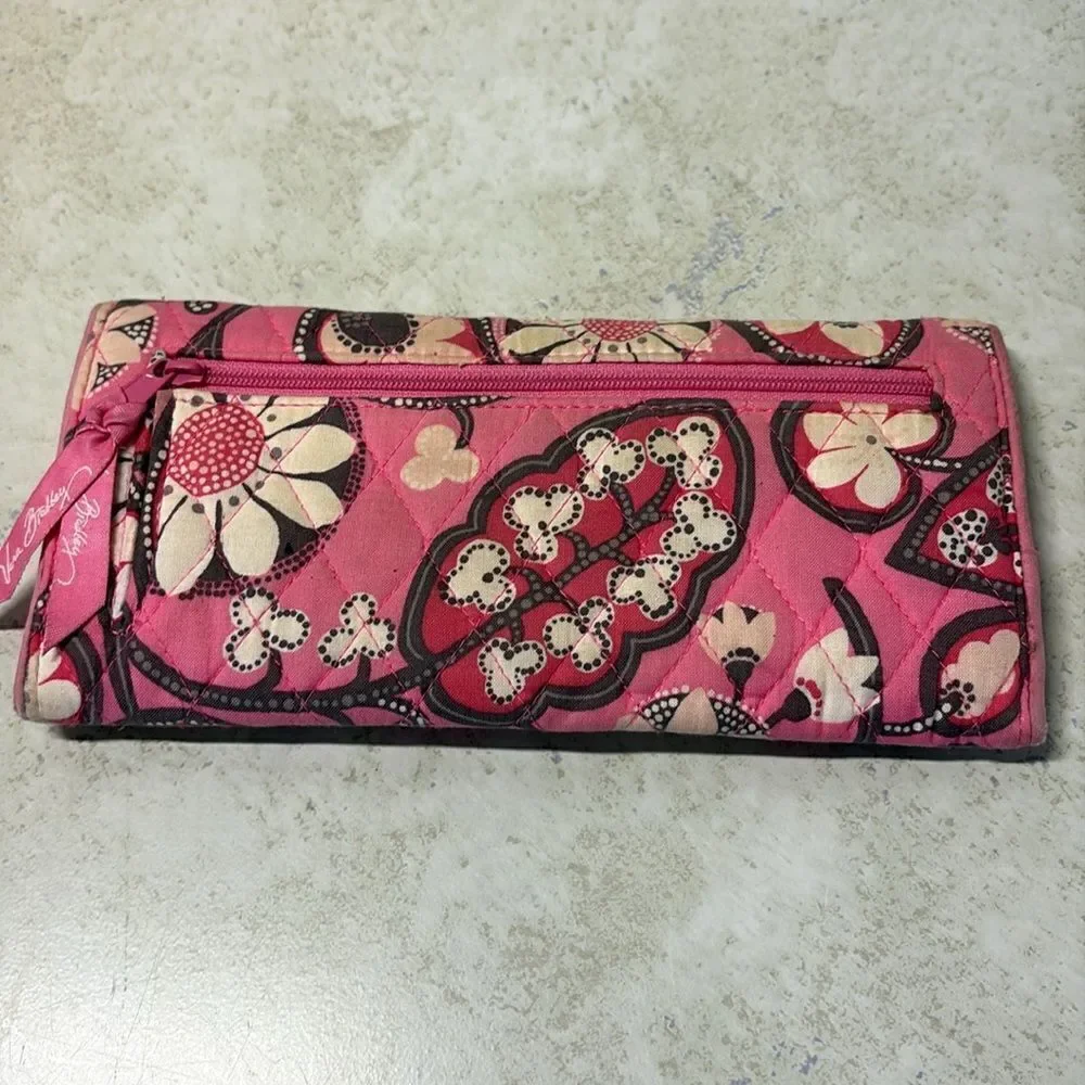 Vera Bradley Blush Pink Wallet - Picture 2 of 5